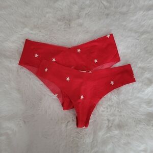 ❤️AERIE 2-PACK NO SHOW THONG AND CHEEKY SIZE M